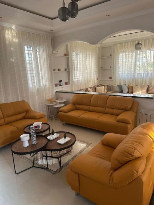 Villa Parfum D'Agadir - Piscine Privee - Spacieuse Et Concfortable - Parking - Vue Mer - Ambiance Familliale 외부 사진